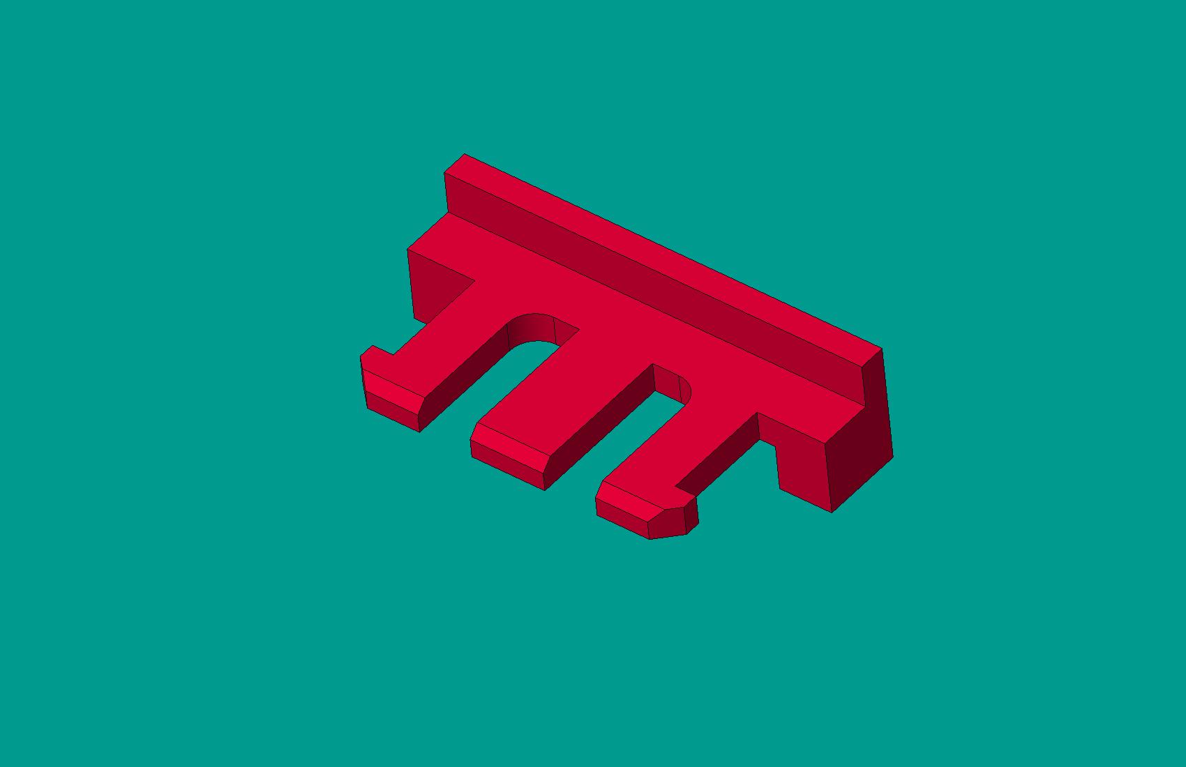 2.0間距，A2008S-3鎖片紅色