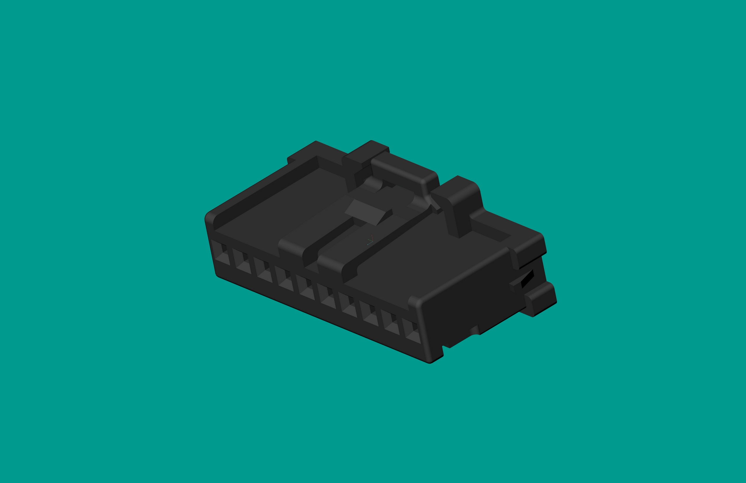 2.0間距，PNIRP-10V-S黑色