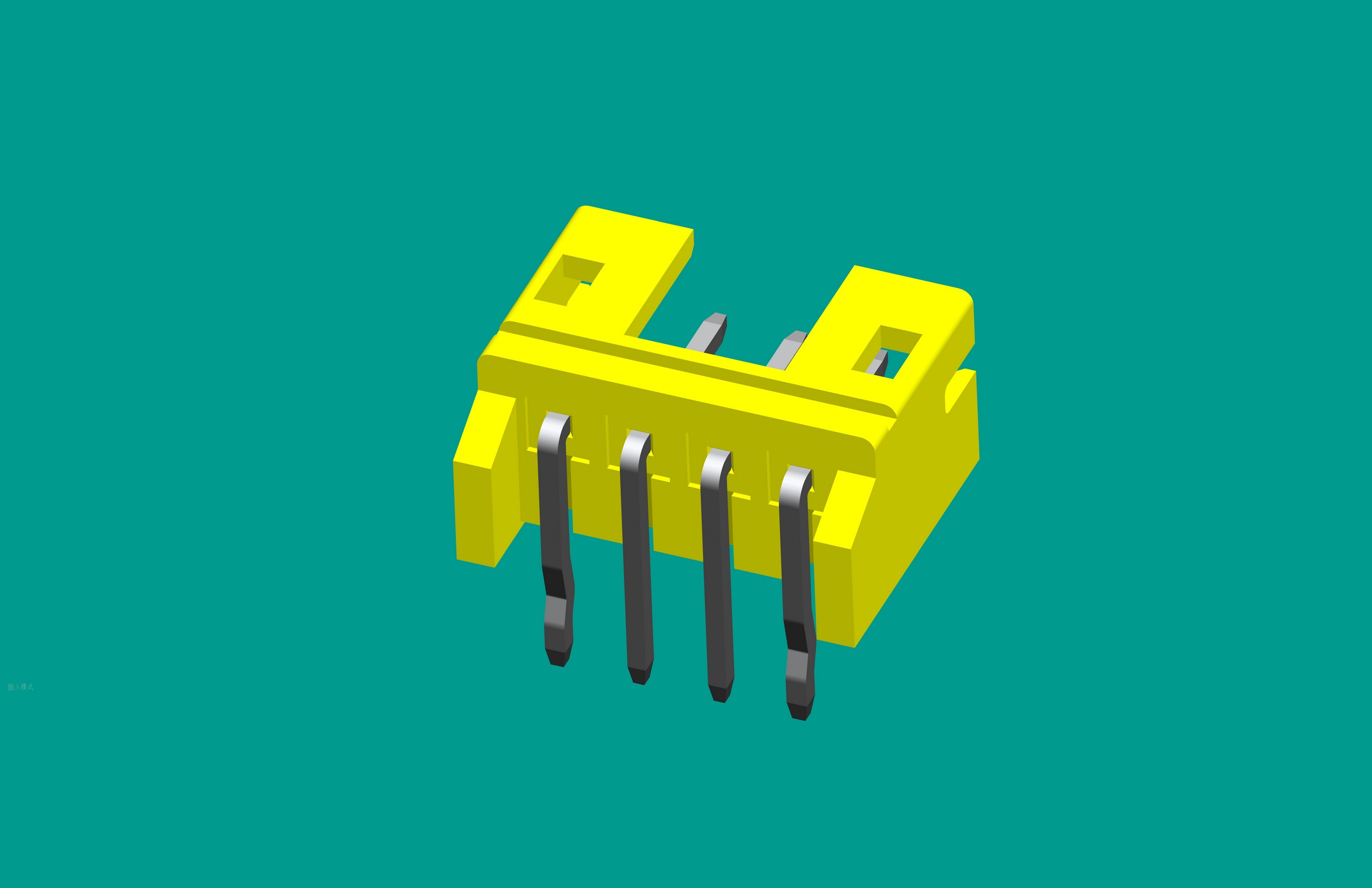 PH-4QA（有保護腳）黃色，普通PA66