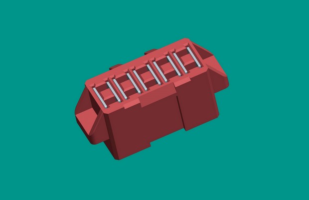 2.0mm跳線帽紅色（25號(hào)帽子）