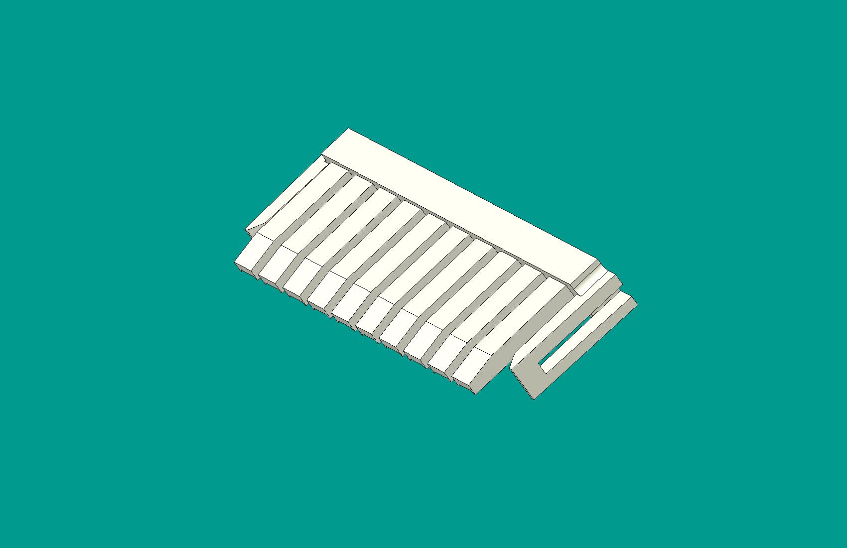 2.0間距，PNIS-10V鎖片