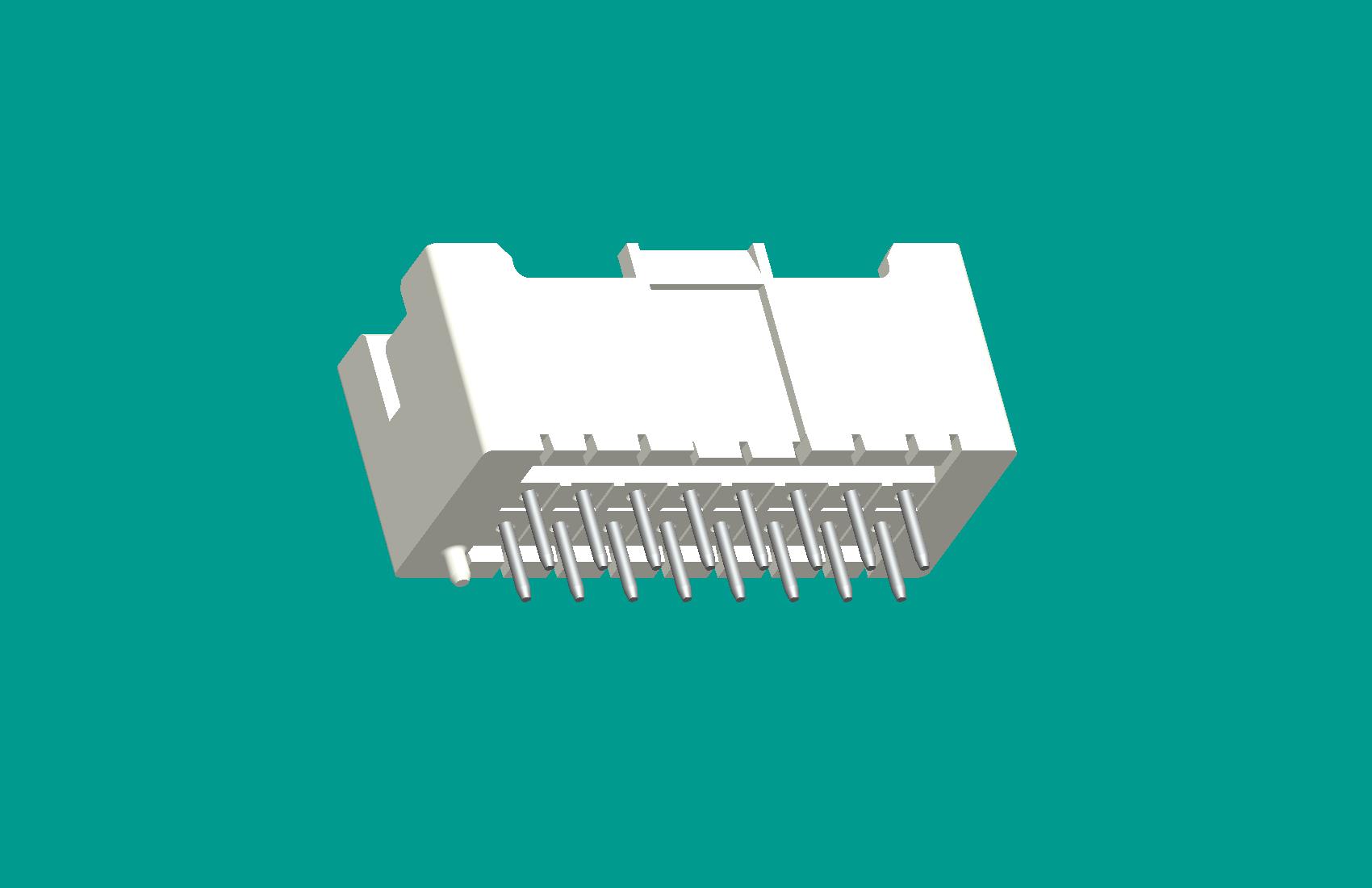 XAD-2×8AD立式針座本色/高灼熱絲