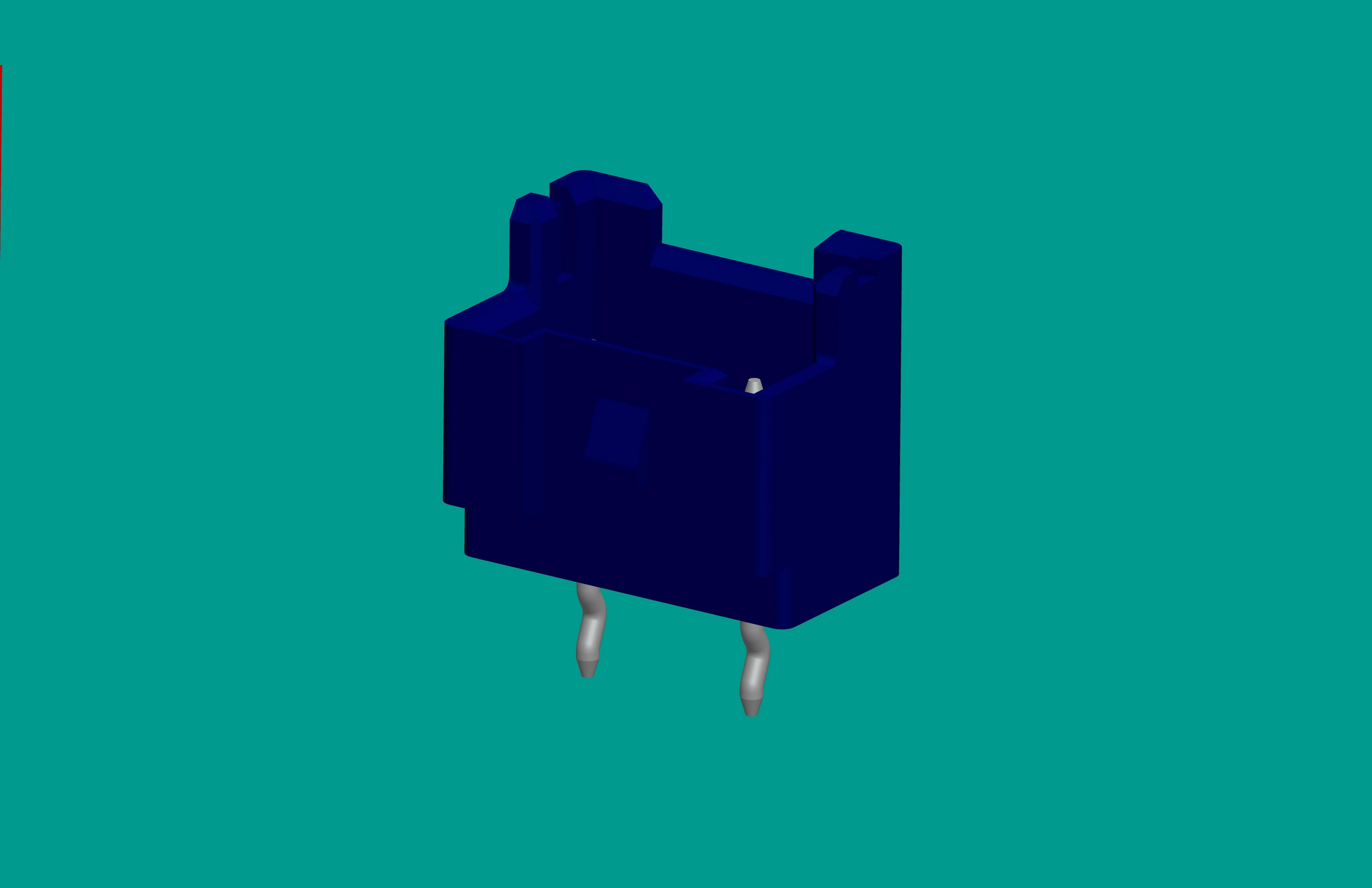 XA-3A2(缺第2針) 藍色
