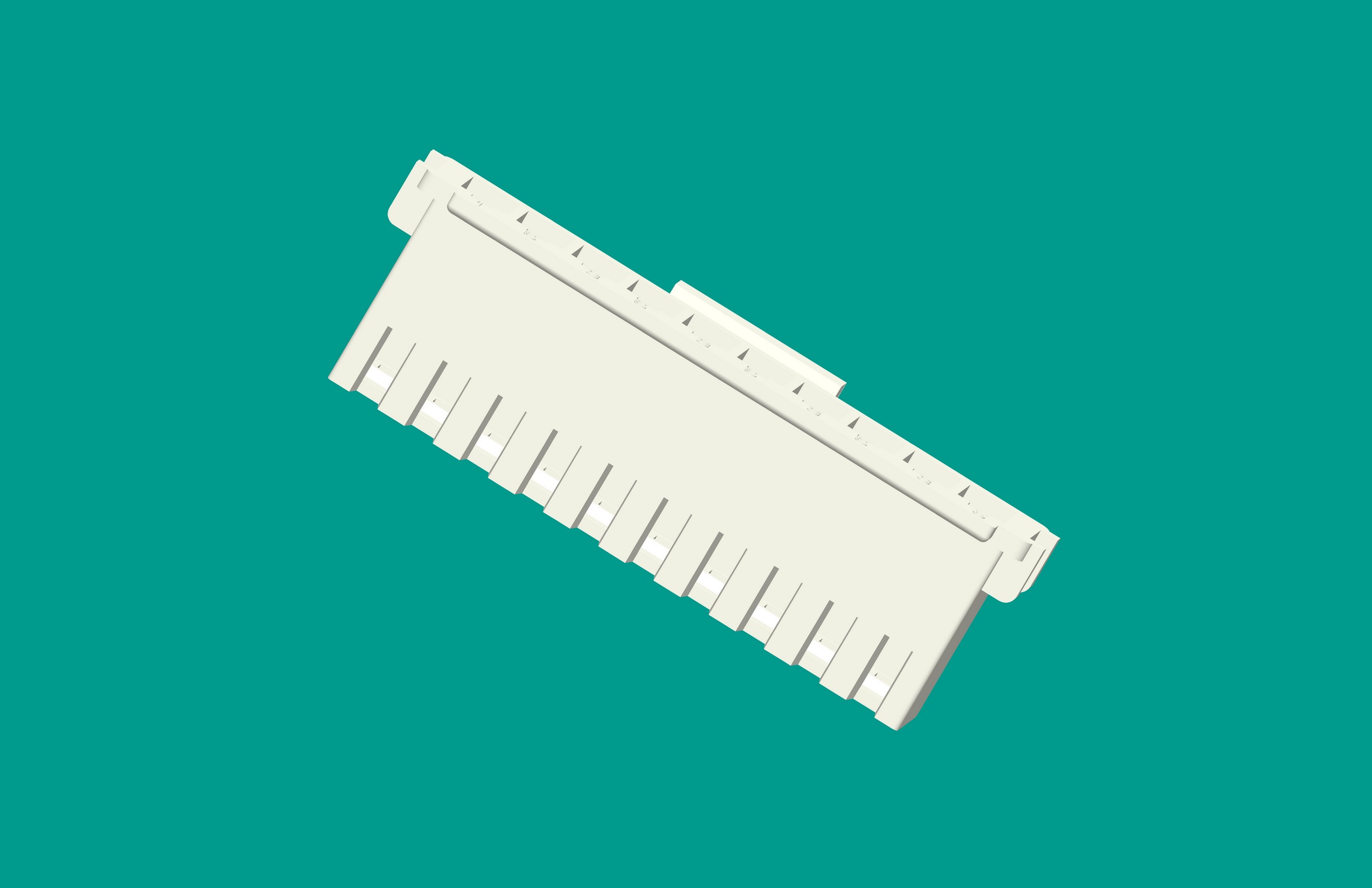 XHD帶扣塑件-10Y白色-高灼熱絲