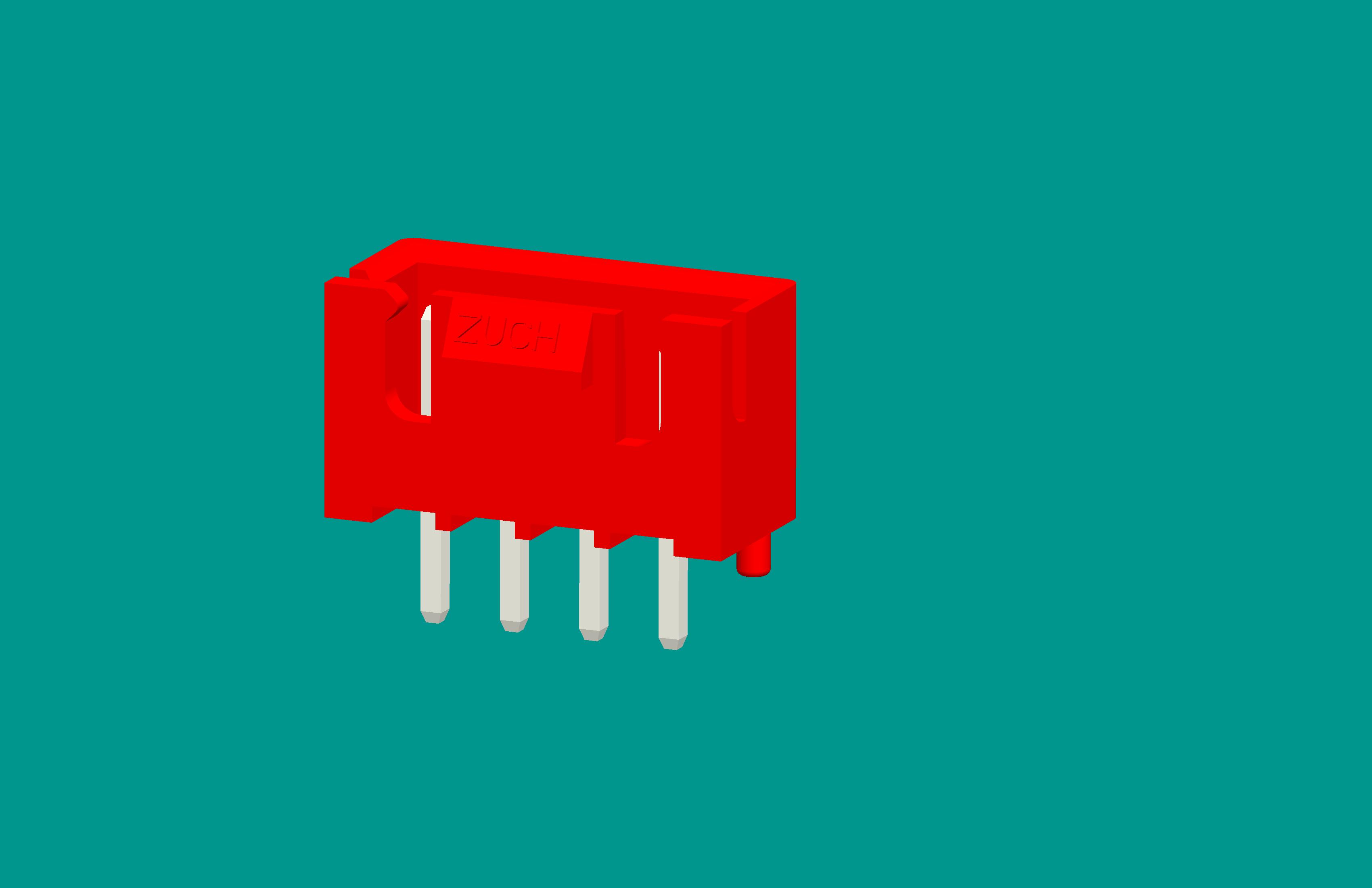 XH-4A帶扣帶定位針座- 紅色