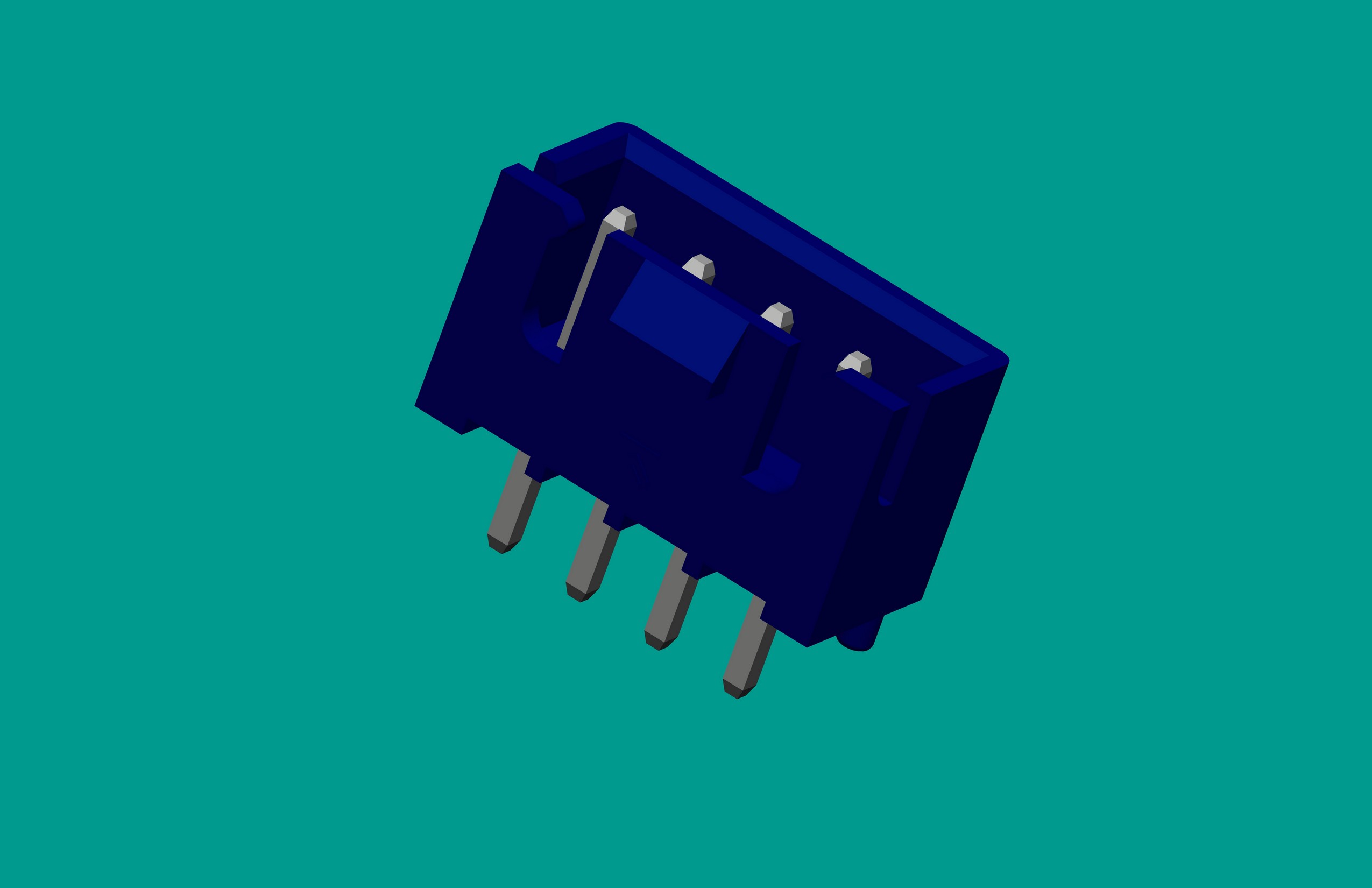 XH-4A帶扣帶定位針座 藍色