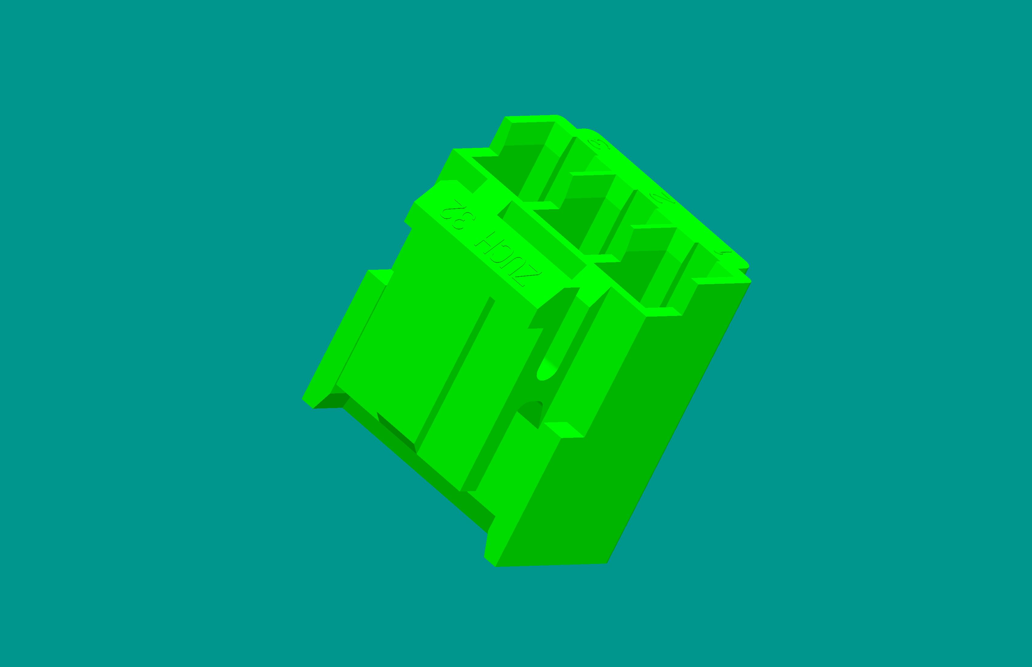 VH-3Y(臺階型）/綠色/普通PA66