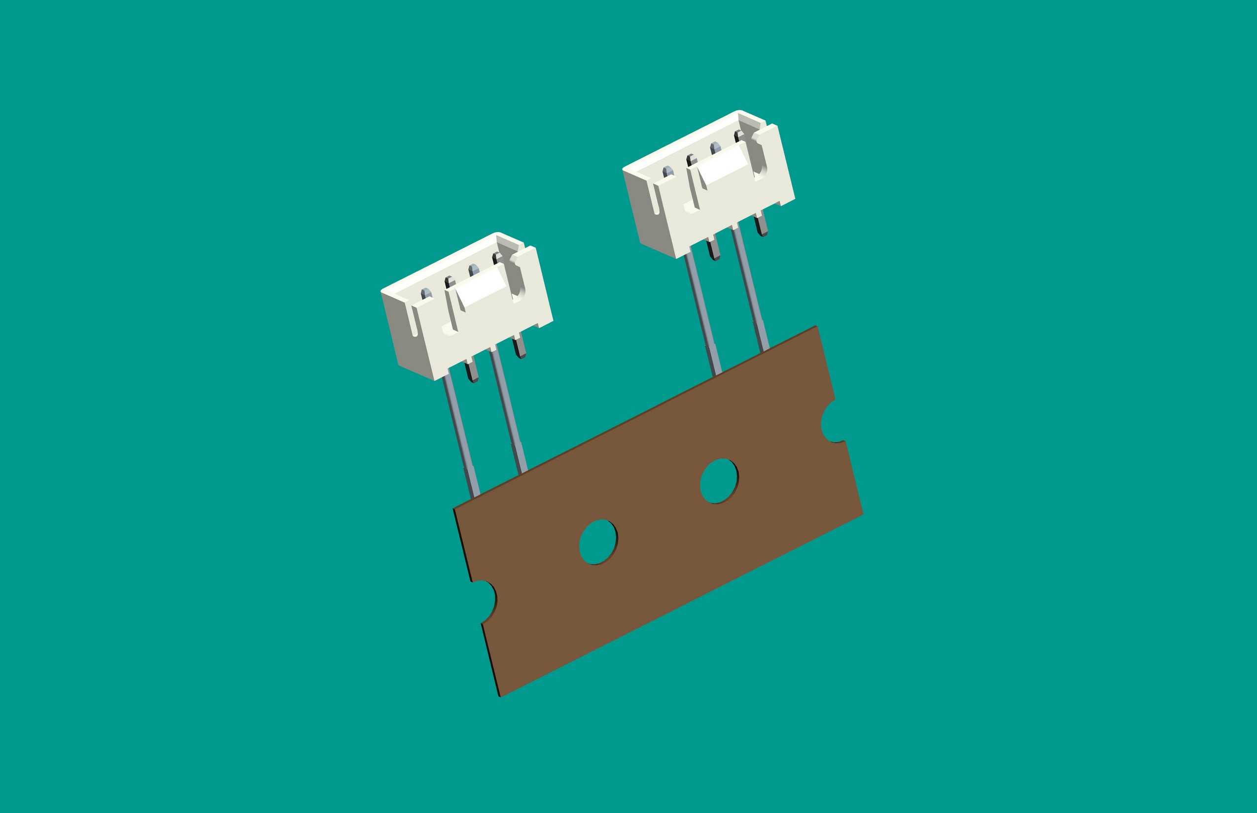 XH-4A(帶扣)編帶立式針座紅色/(步距25.4，1、3短針，反向,12mm)