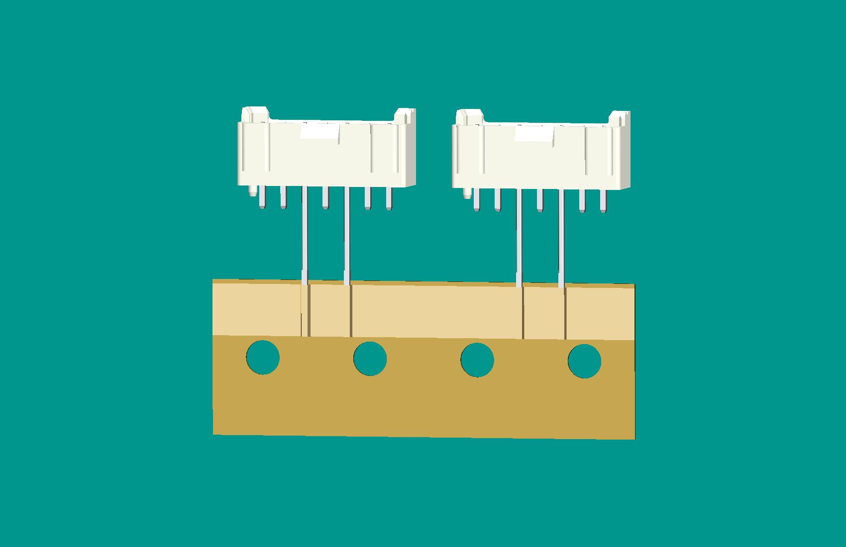 XH-7A(反定位)全包編帶立式針座白色/(3、5長針)普通PA66