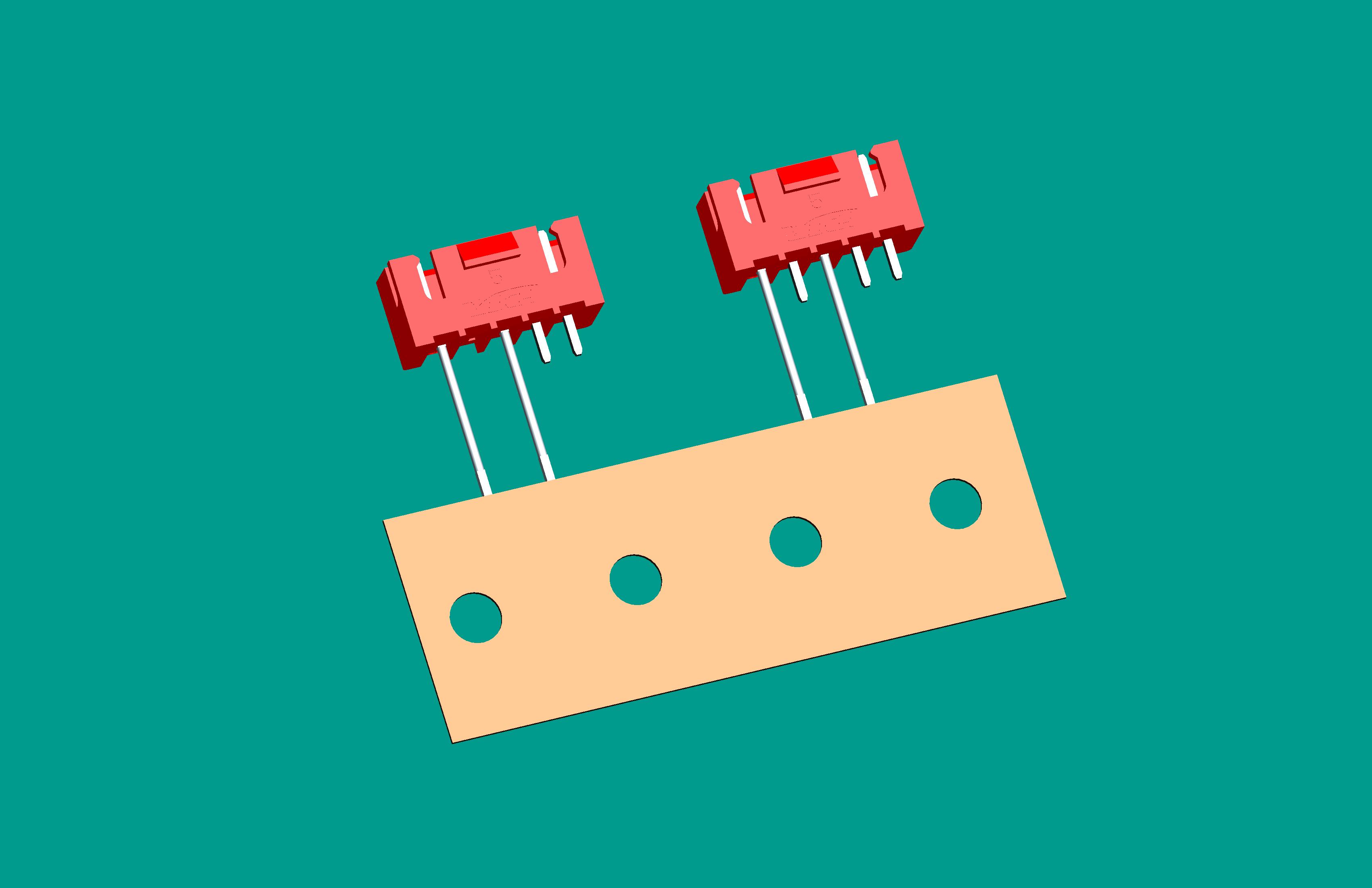 XH-5A(帶扣)立式針座黑色/編帶(3、5長(zhǎng)針，正向，12mm）