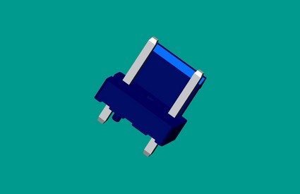 VH3A半包（插奇數(shù)）帶定位針座（藍色）