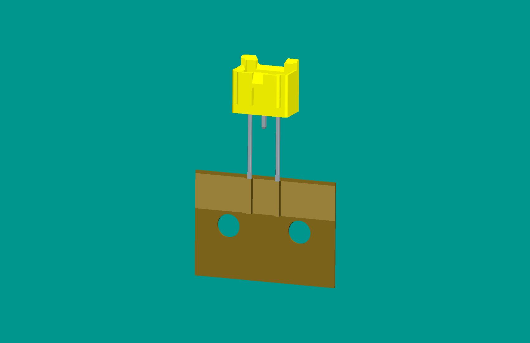 XH-3A全包非限位編帶正向（1、3長針）(熒光黃)普通PA66