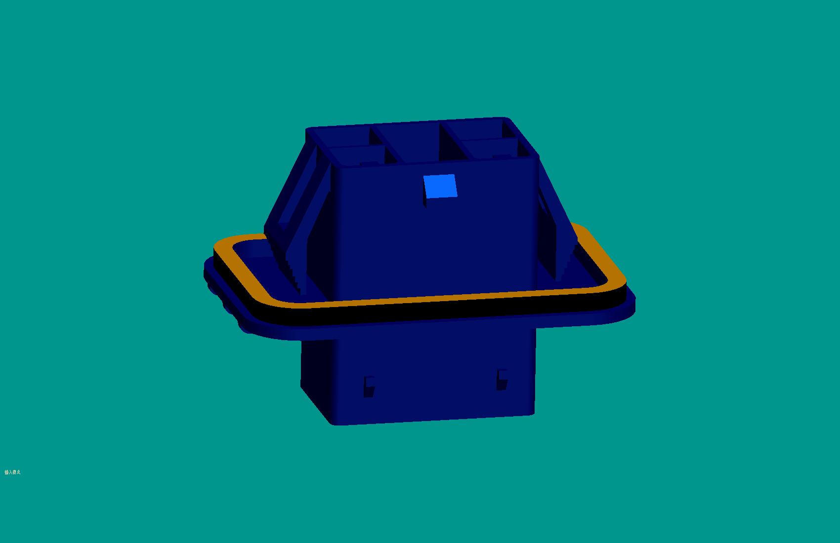 35-6Y環(huán)形貼膠組件1-藍色