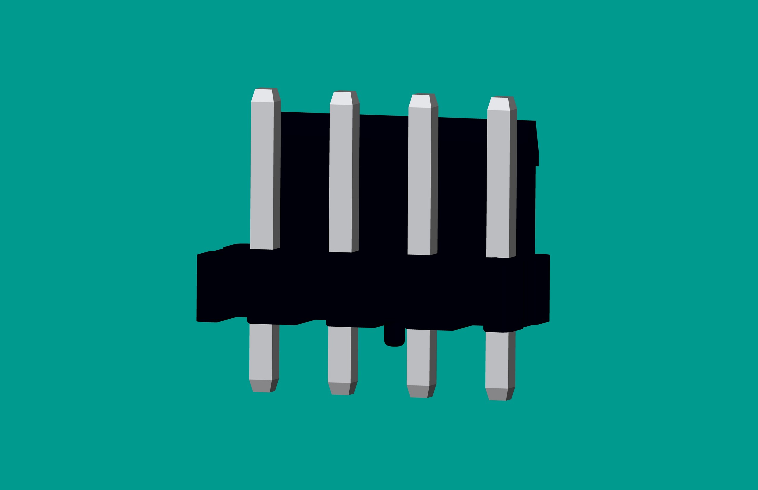 B4P-VH-AM立式針座黑色/高灼熱絲