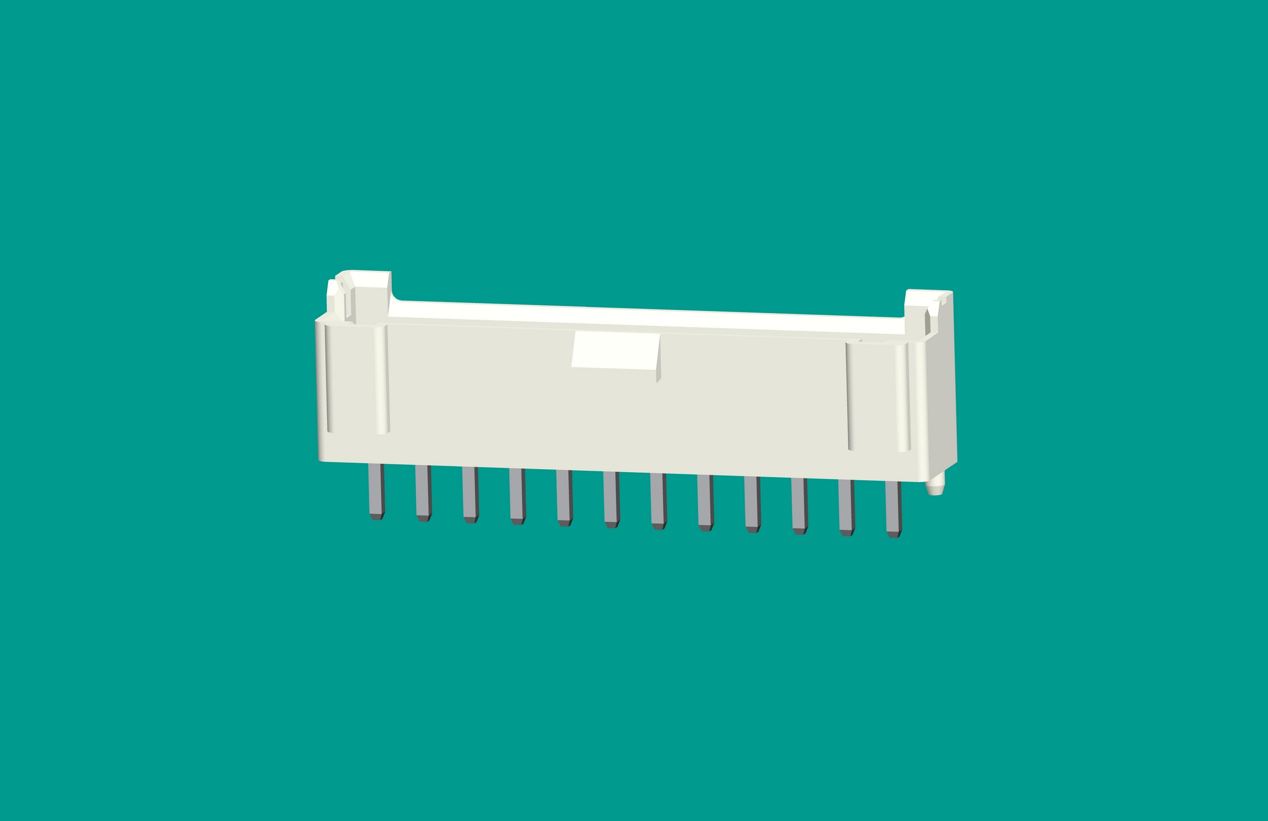 B12B-XH-K3立式針座白色/普通PA66/海爾