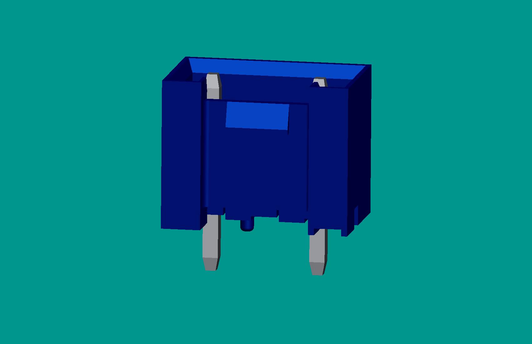 VH3A盒式（插奇數(shù)）帶定位針座 -黑色(高灼熱絲)