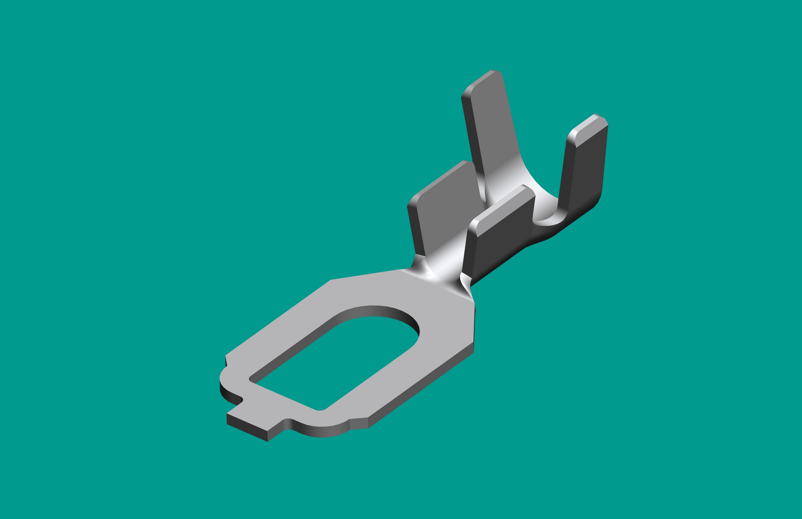 3.7*7.0*0.5叉形高腳